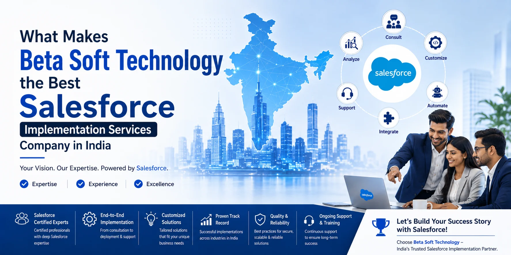 What Makes Beta Soft Technology the Best Salesforce Implementation Services Company in India?