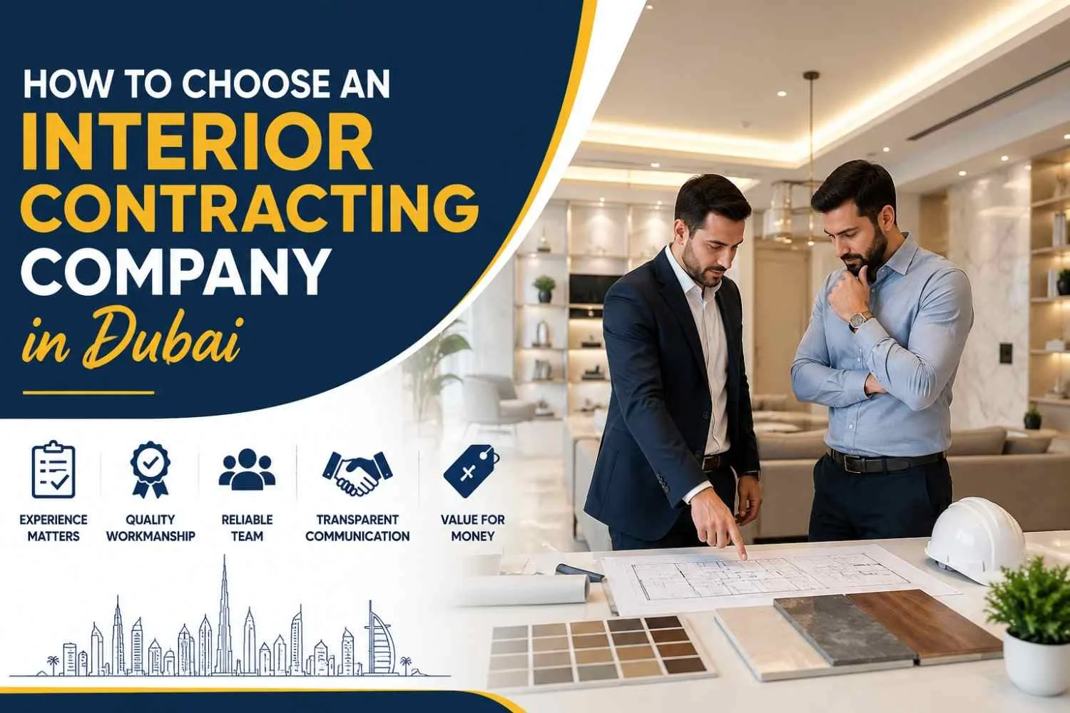 How to Choose an Interior Contracting Company in Dubai