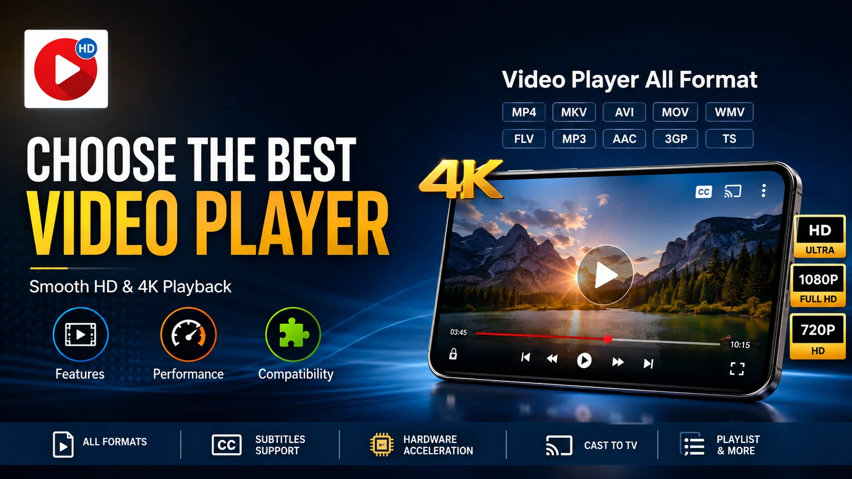 How to Choose the Best Video Player for Smooth HD and 4K Playback