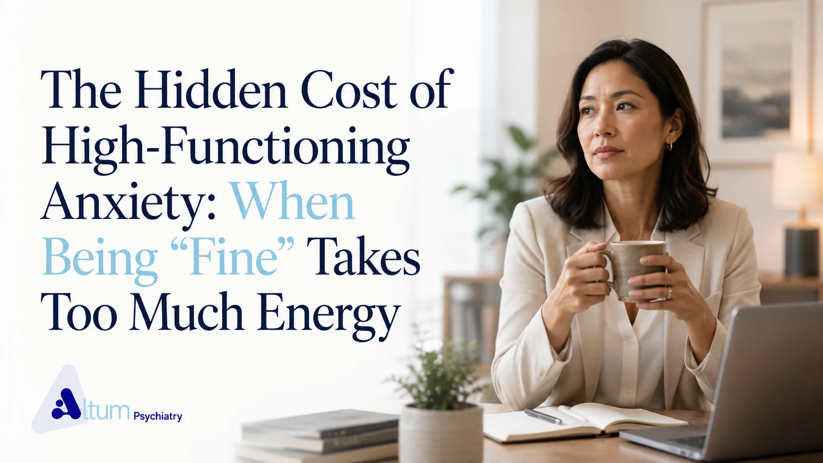 The Hidden Cost of High-Functioning Anxiety: When Being “Fine” Takes Too Much Energy