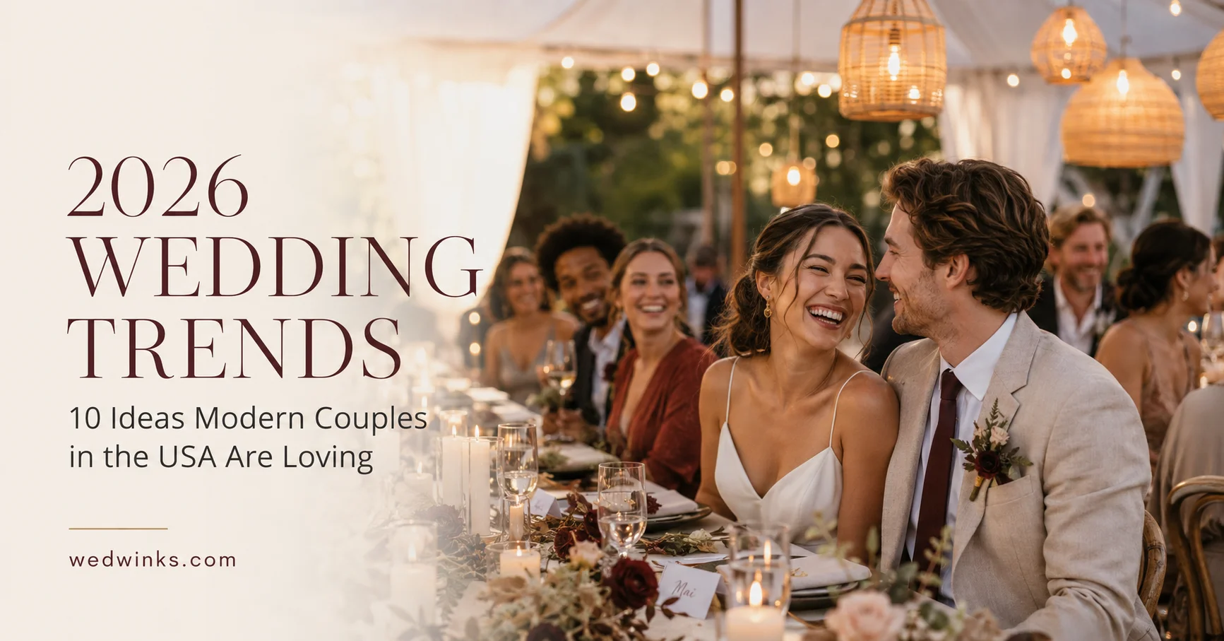 2026 Wedding Trends: 10 Ideas for Modern Couples in the USA Are Loving