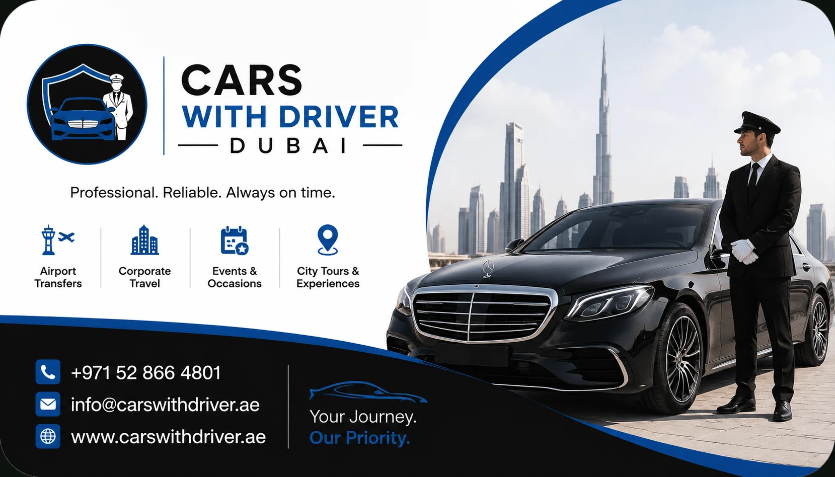 Exploring Dubai Comfortably: The Benefits of Hiring a Car with Driver