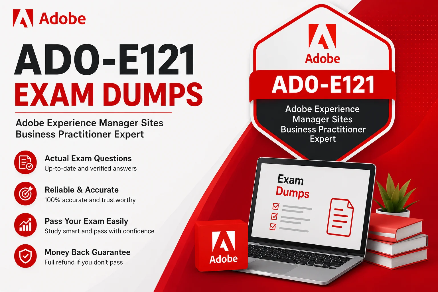 Adobe AD0-E121 Exam Dumps: Smart Preparation Guide for AEM Business Practitioners