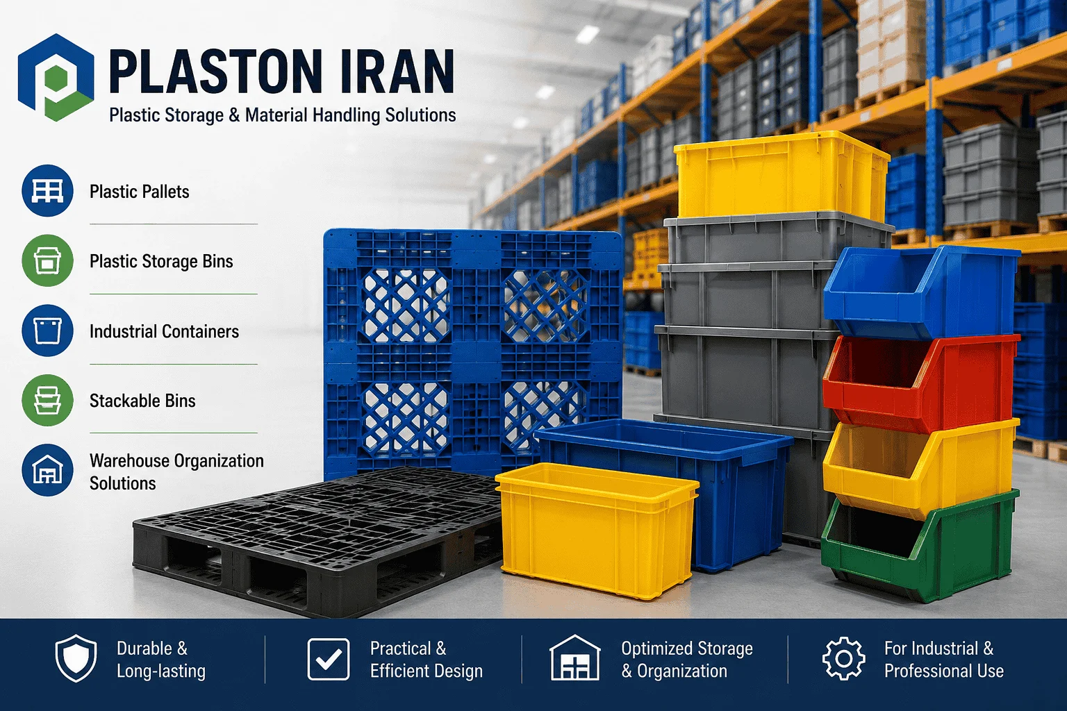 The Essential Heavy-Duty Plastic Storage Bin: Your Industrial & Warehouse Storage Guide