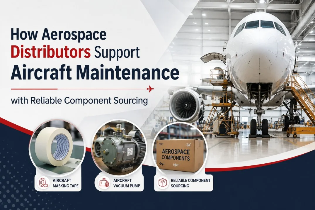 How Aerospace Distributors Support Aircraft Maintenance with Reliable Component Sourcing