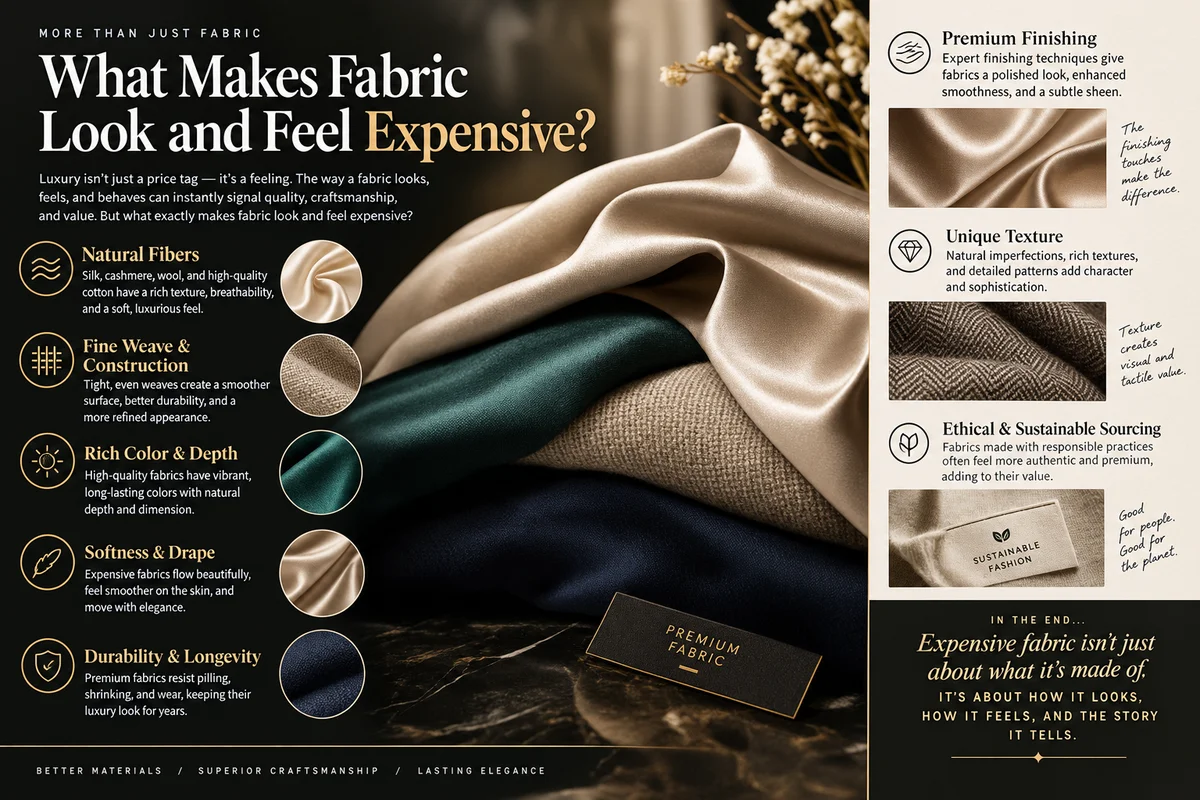 What Makes Fabric Look and Feel Expensive?