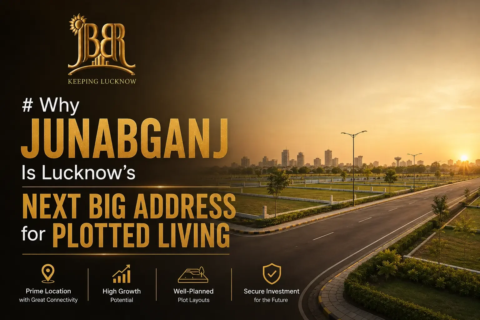 Why Junabganj Is Lucknow's Next Big Address for Plotted Living