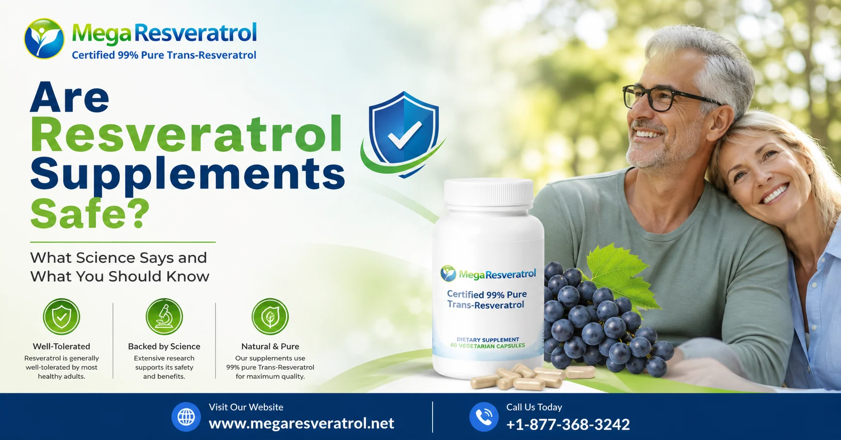 Are Resveratrol Supplements Safe? Benefits, Risks, and Dosage