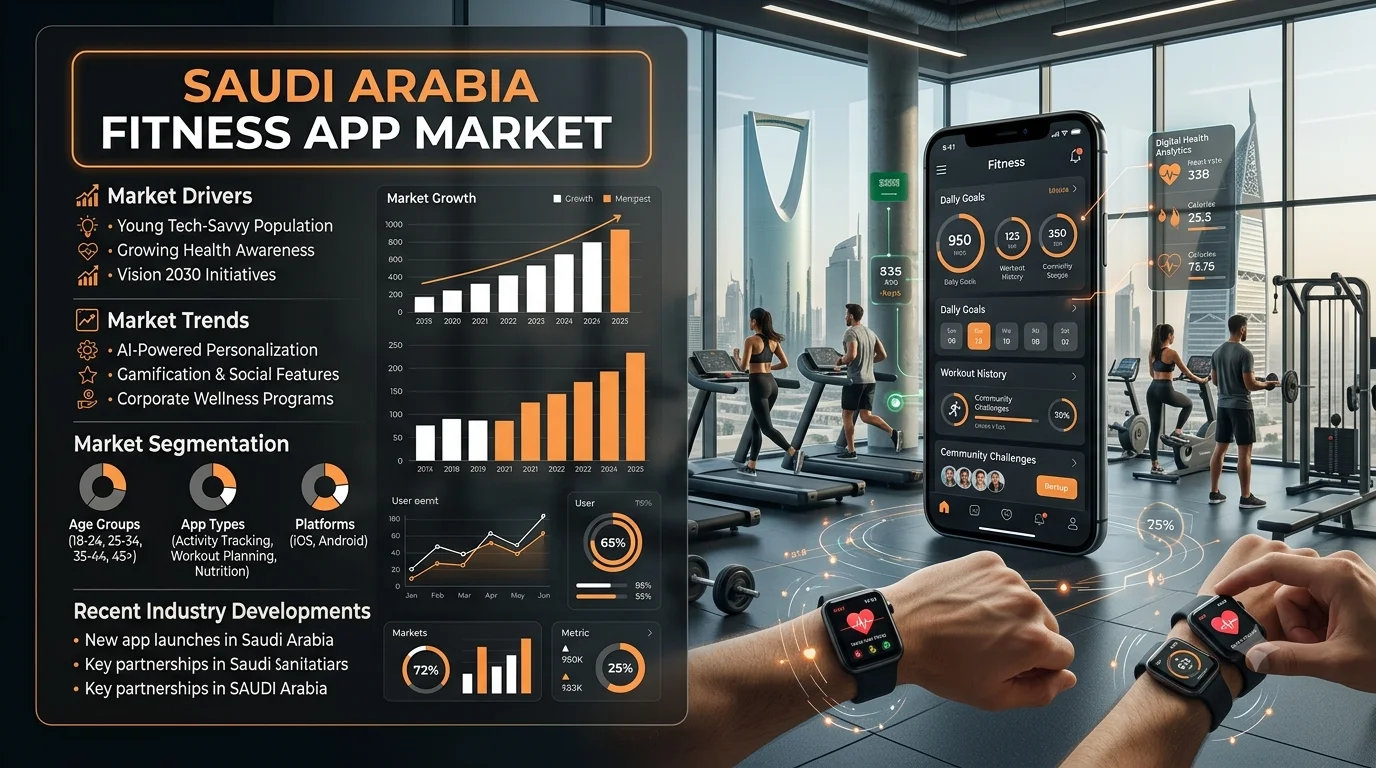 Saudi Arabia Fitness App Market 2026 | Size, Share, and Demand Forecast by 2034