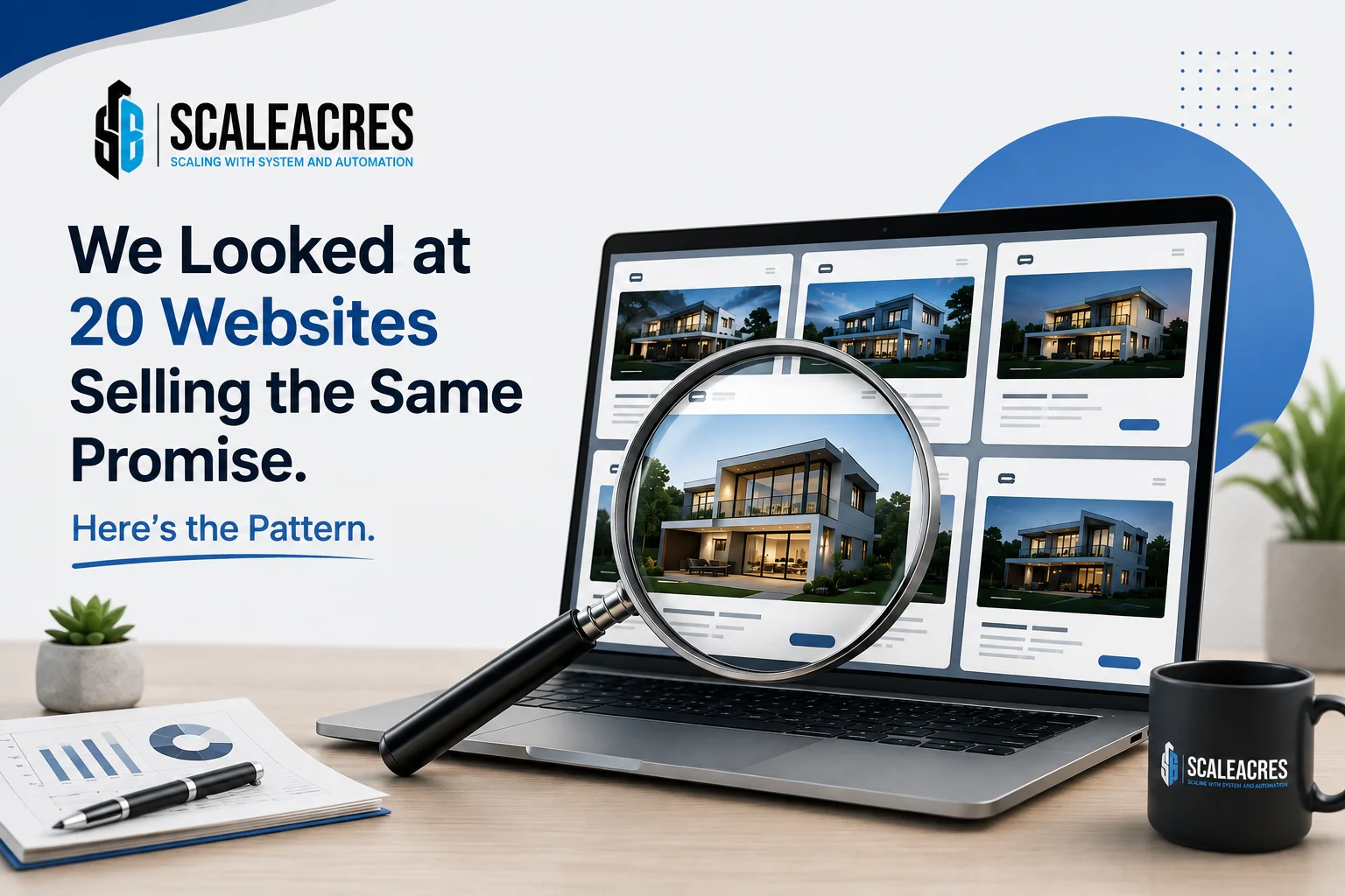 We Looked at 20 Websites Selling the Same Promise. Here's the Pattern.