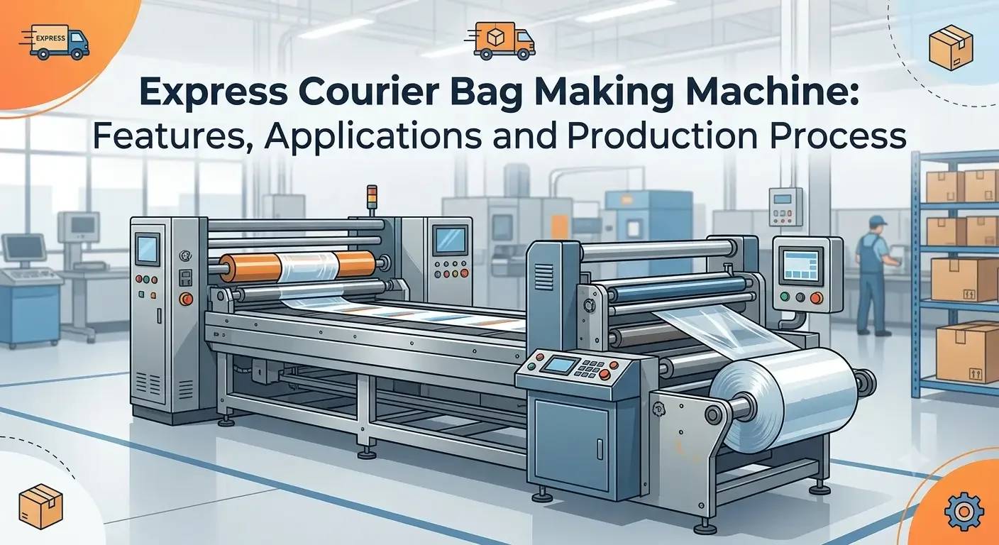 Express Courier Bag Making Machine: Features, Apbuplications and Production Process