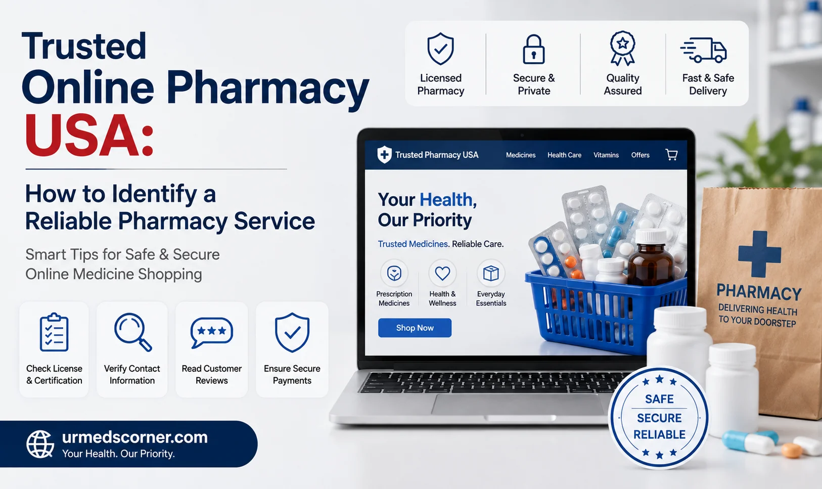 Trusted Online Pharmacy USA: How to Identify a Reliable Pharmacy Service