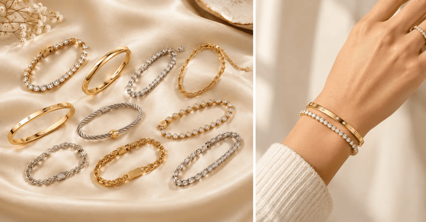 Designer Bracelets Under $65 — Affordable Luxury That Doesn't Look Cheap
