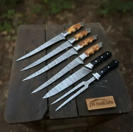 Classic Damascus Boning & Fillet Knife Set: A Practical Guide to Handcrafted Culinary Blades