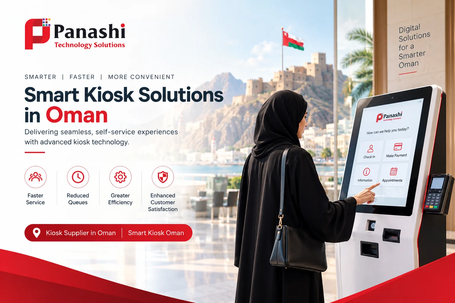 Smart Kiosk Solutions in Oman: Transforming Customer Service Through Digital Technology