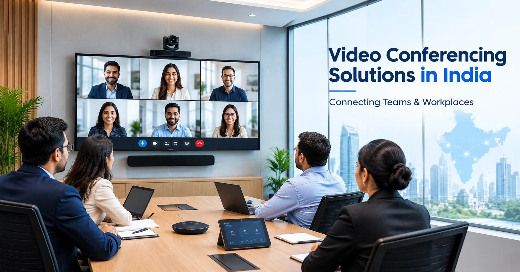 Video Conferencing Solutions in India for Connected Workplaces