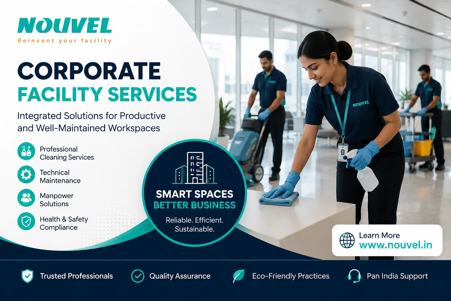 Creating Cleaner, Smarter and More Productive Corporate Workplaces
