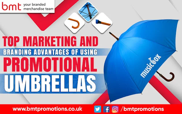 Top Marketing and Branding Advantages of Using Promotional Umbrellas