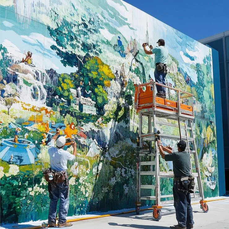 What to Know Before Hiring Mural Painters in Dubai