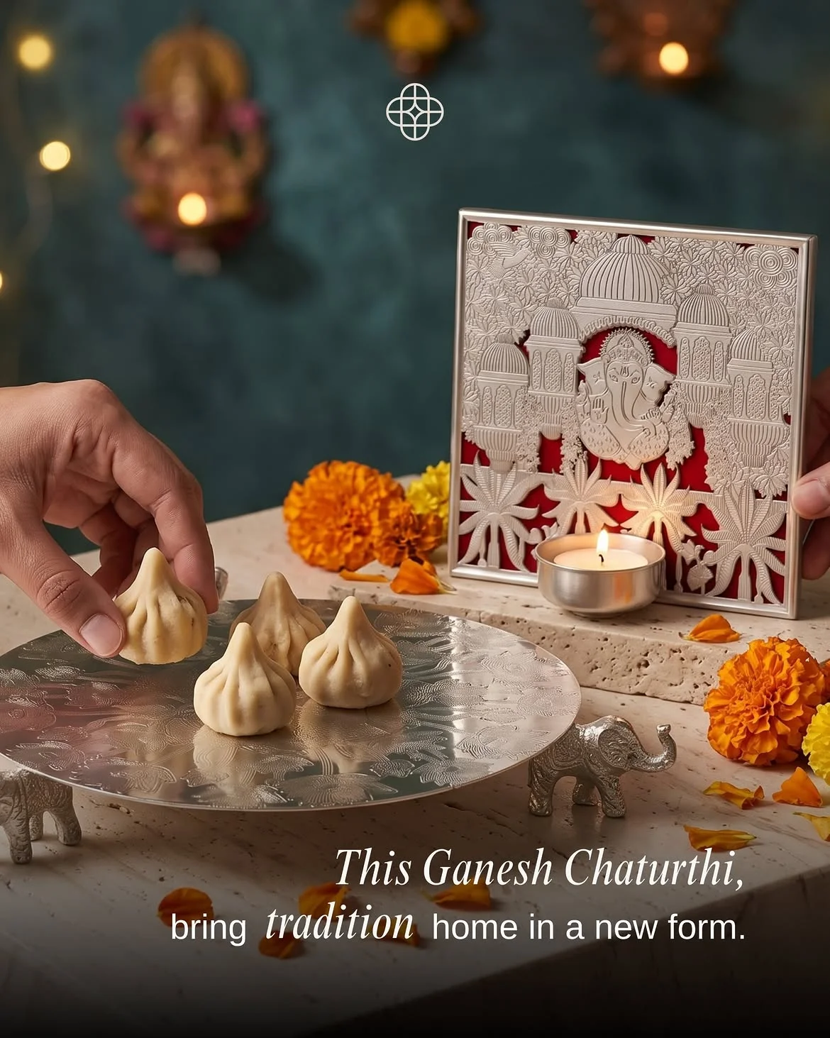 Simple Ganesh Chaturthi Decoration Ideas for a Beautiful Home in Dubai