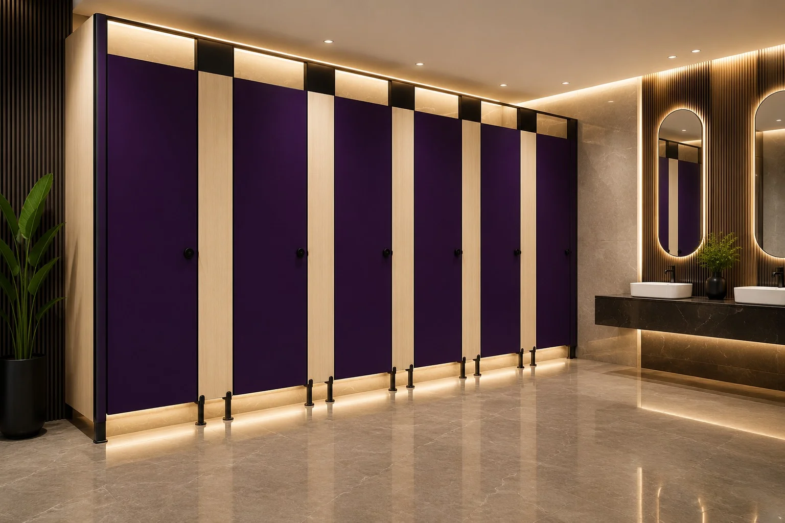 Compact Grade Laminate: The Best Choice for Toilet Cubicles Manufacturers | Cubfix