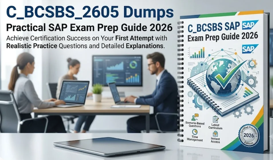 C_BCSBS_2605 Dumps: Practical SAP Exam Prep Guide 2026