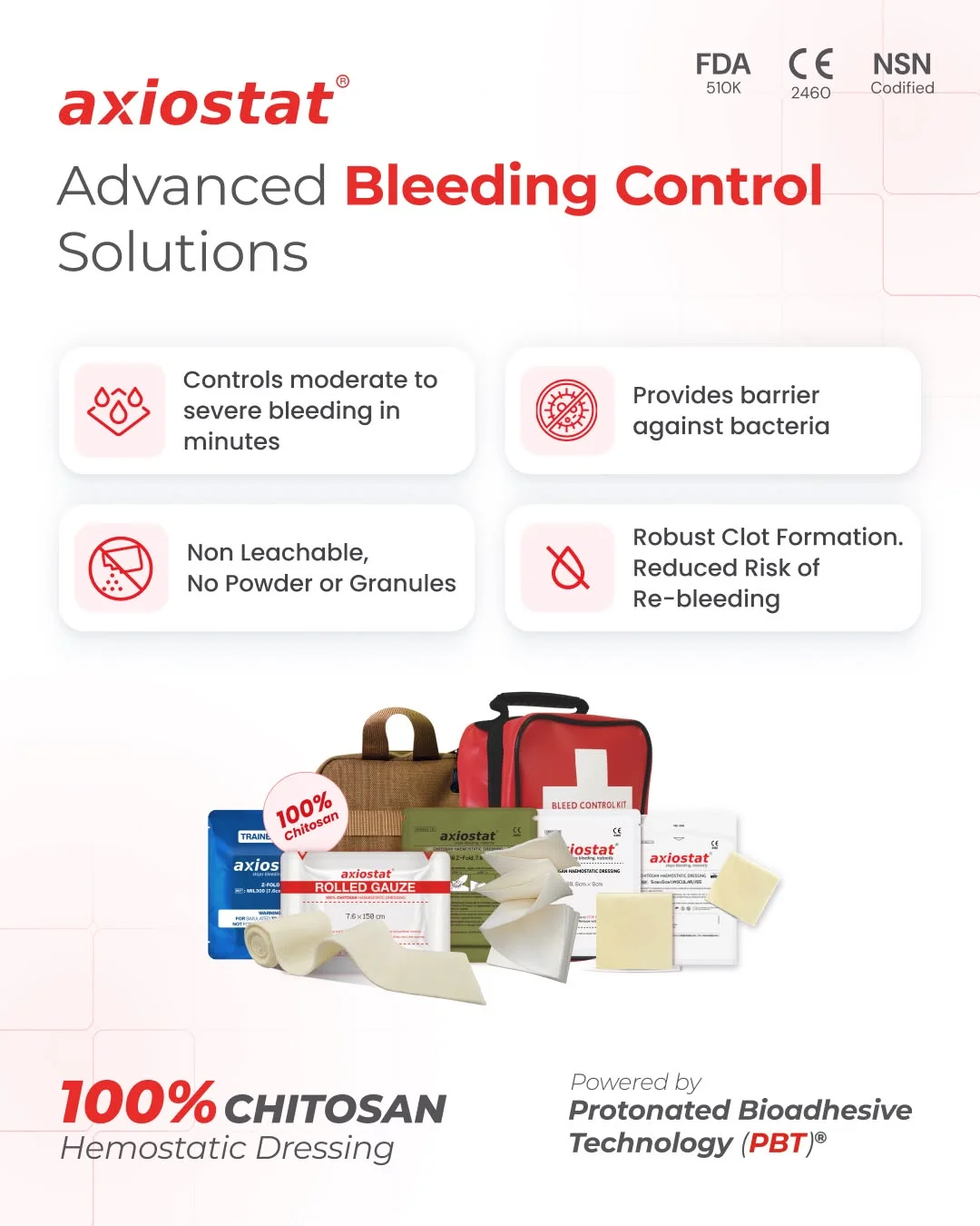 The Role of Chitosan-Based Solutions in Modern Bleeding Control - Axiobio