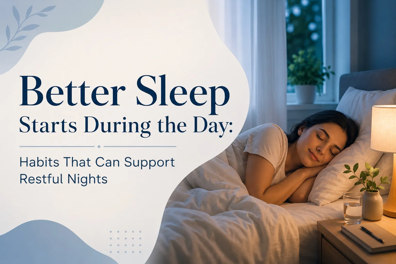 Better Sleep Starts During the Day: