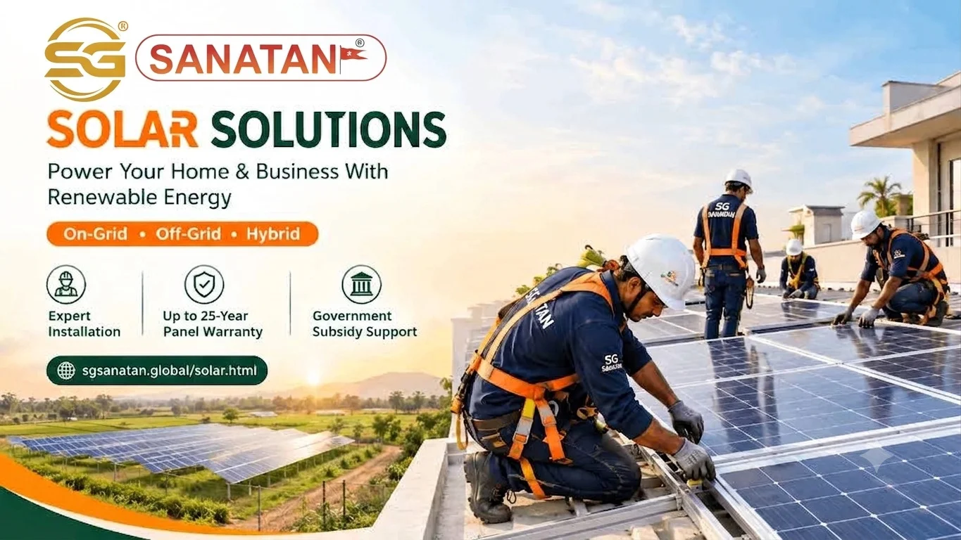 Solar Panel Installation Company | SG Sanatan