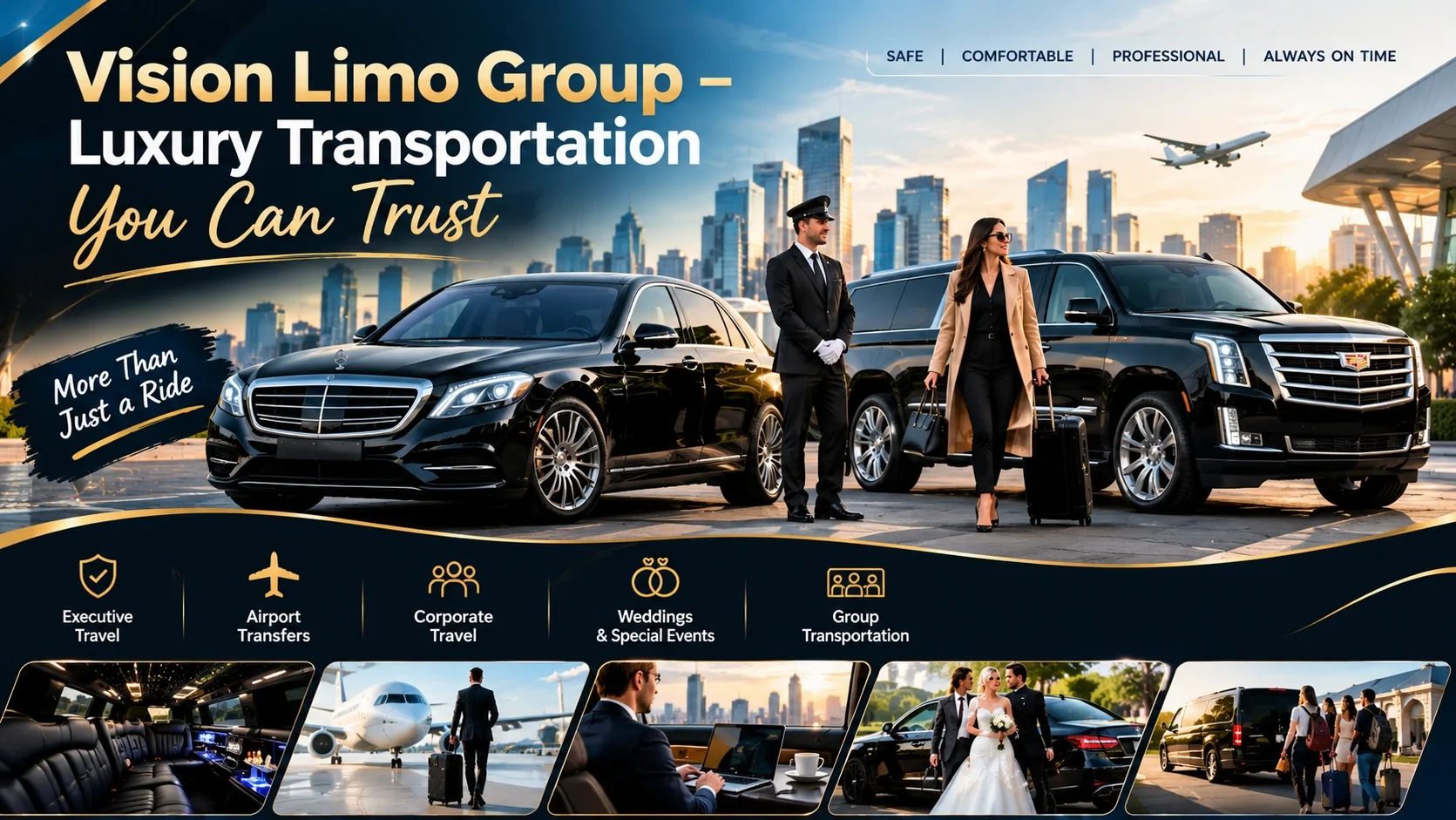 Vision Limo Group – Luxury Transportation You Can Trust