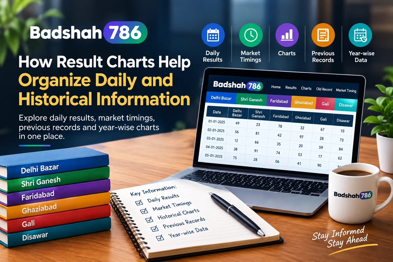 How Result Charts Help Organize Daily and Historical Information