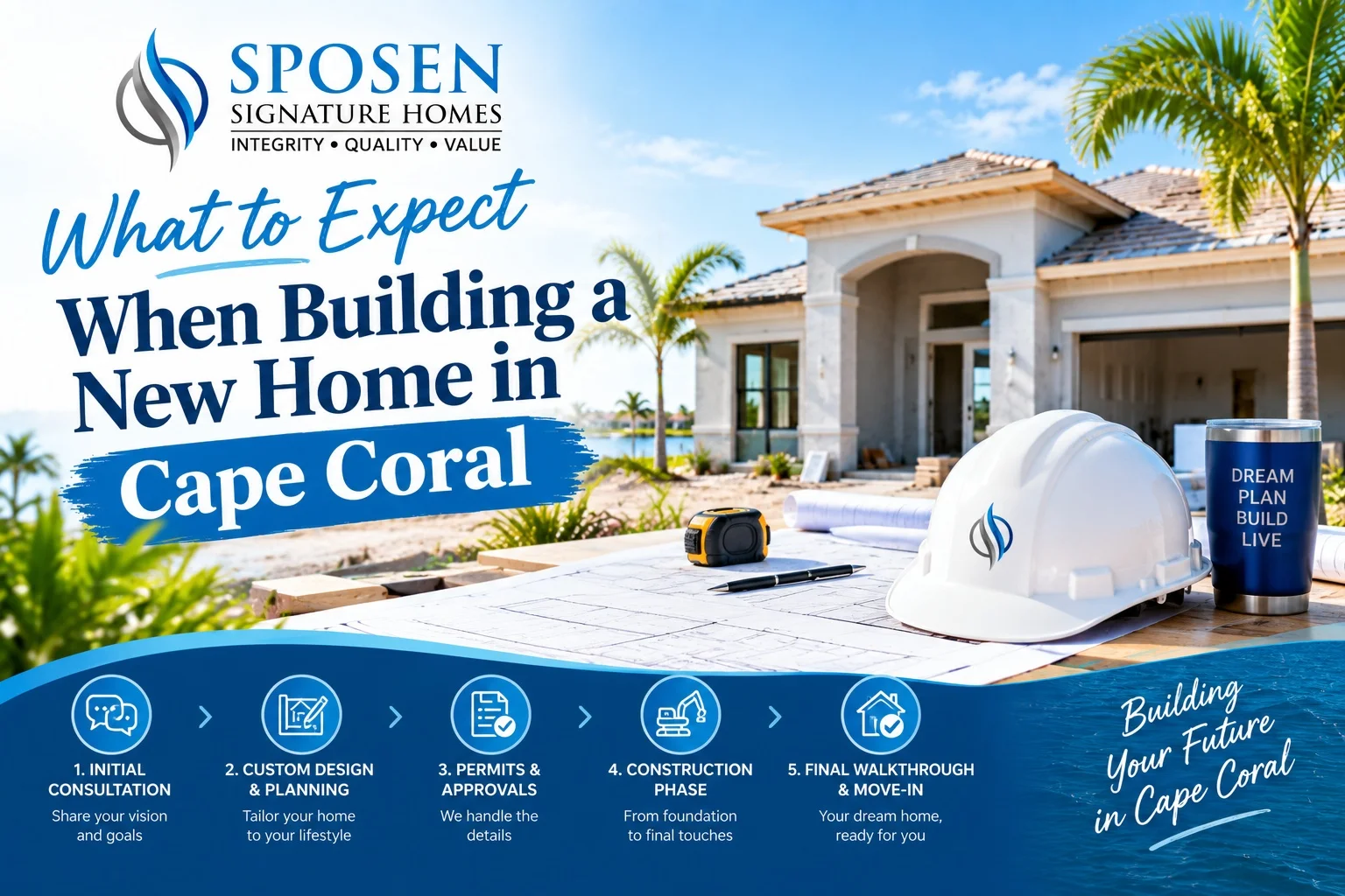 What to Expect When Building a New Home in Cape Coral