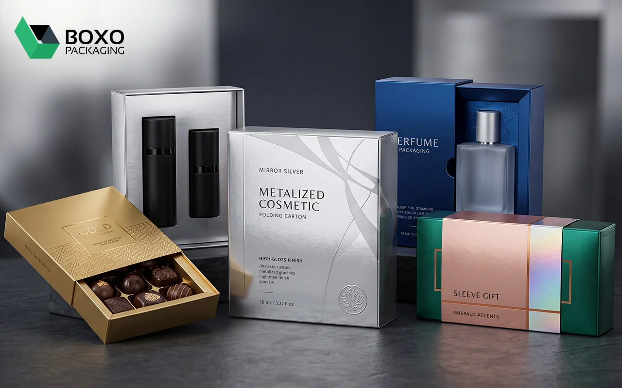 Metalized Packaging: A Modern Finish for Eye-Catching Product Presentation