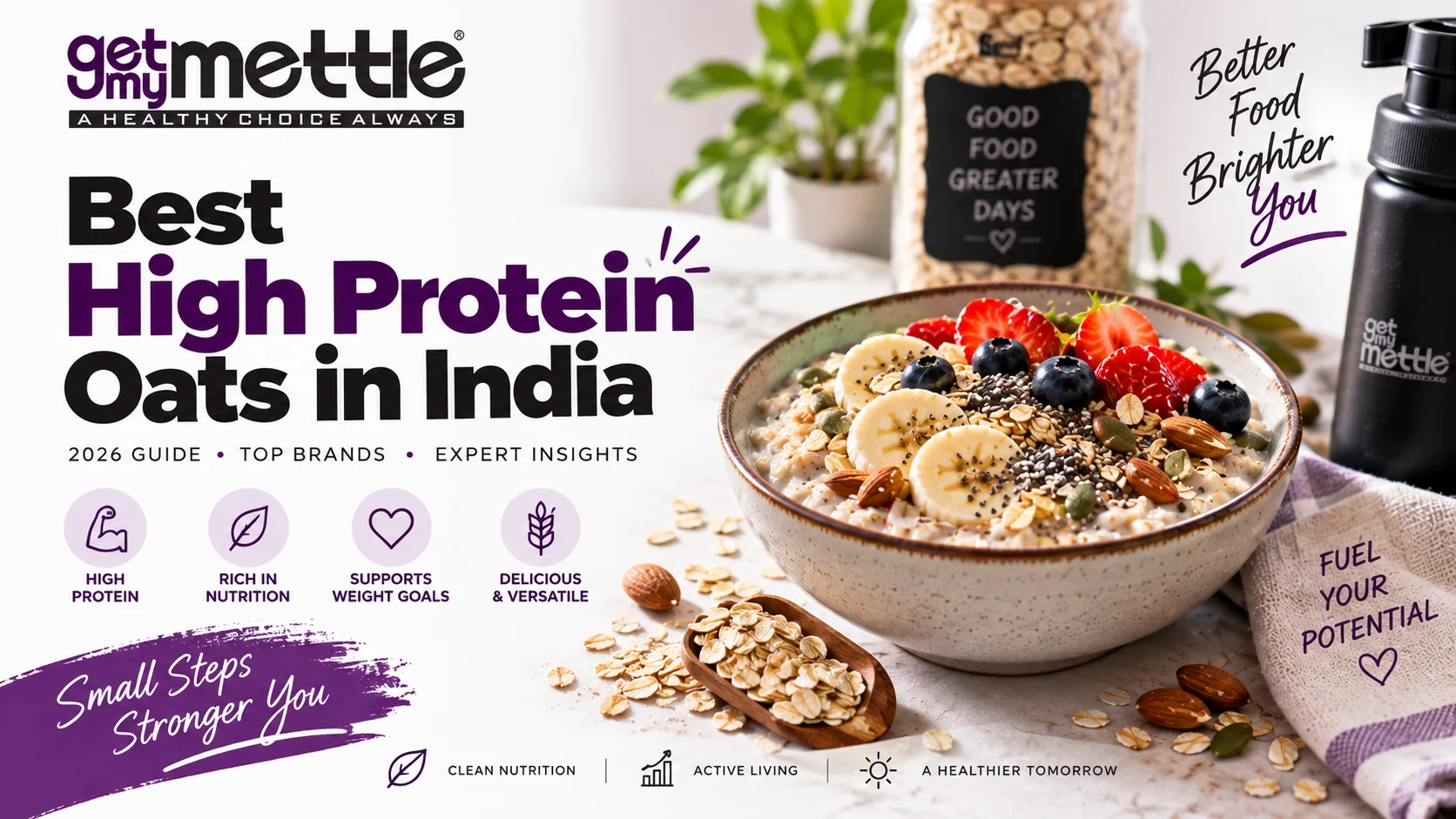 A Simple Guide to Choosing High-Protein Oats