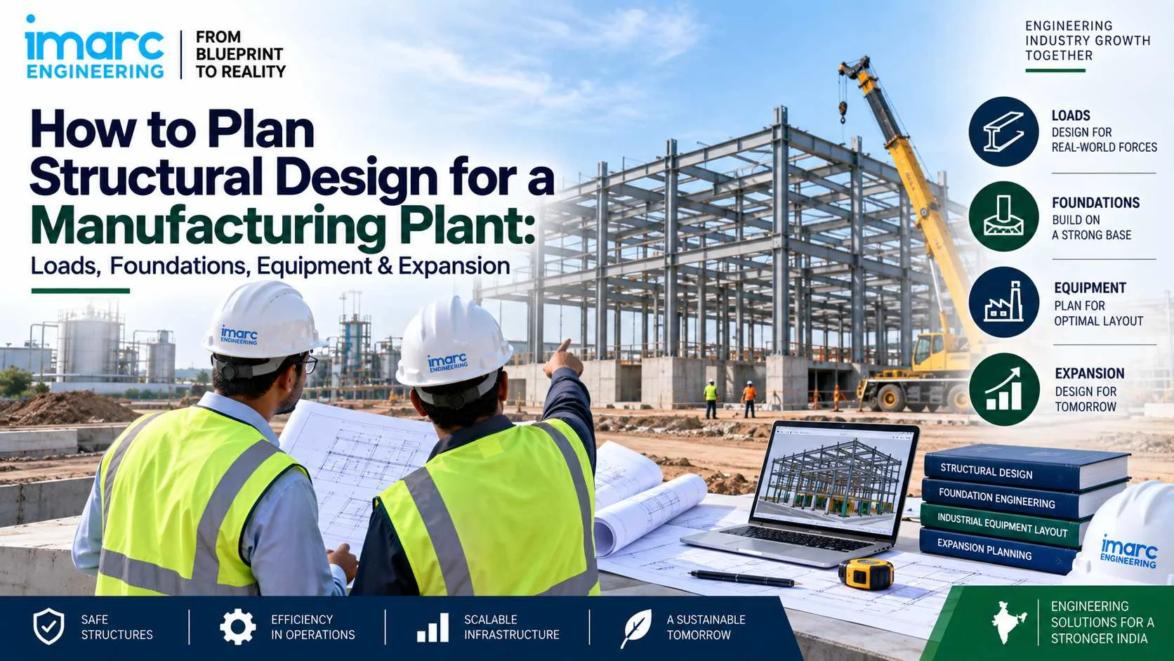 How to Plan Structural Design for a Manufacturing Plant: Loads, Foundations, Equipment & Expansion