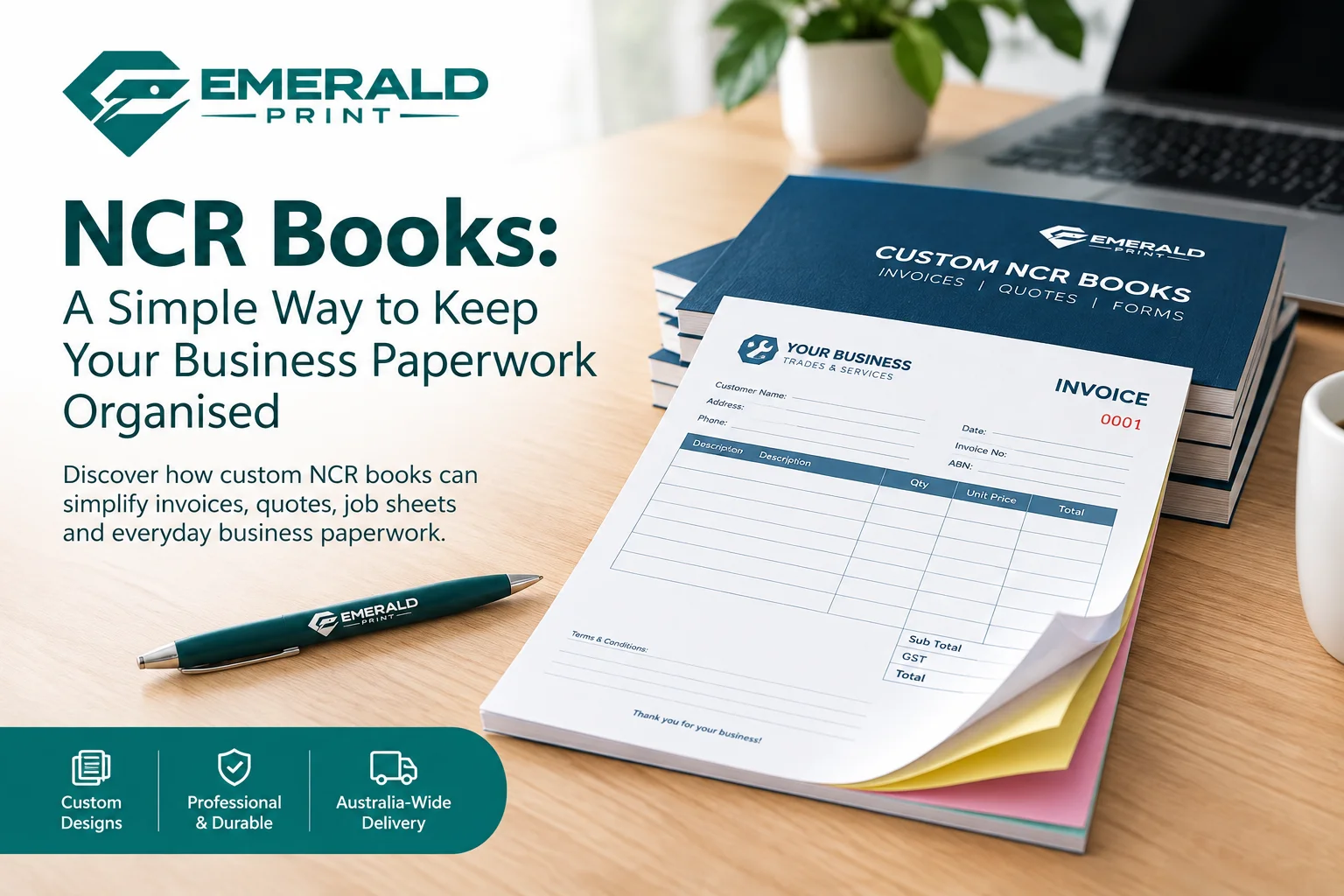 NCR Books: A Practical Way to Keep Business Paperwork Organised