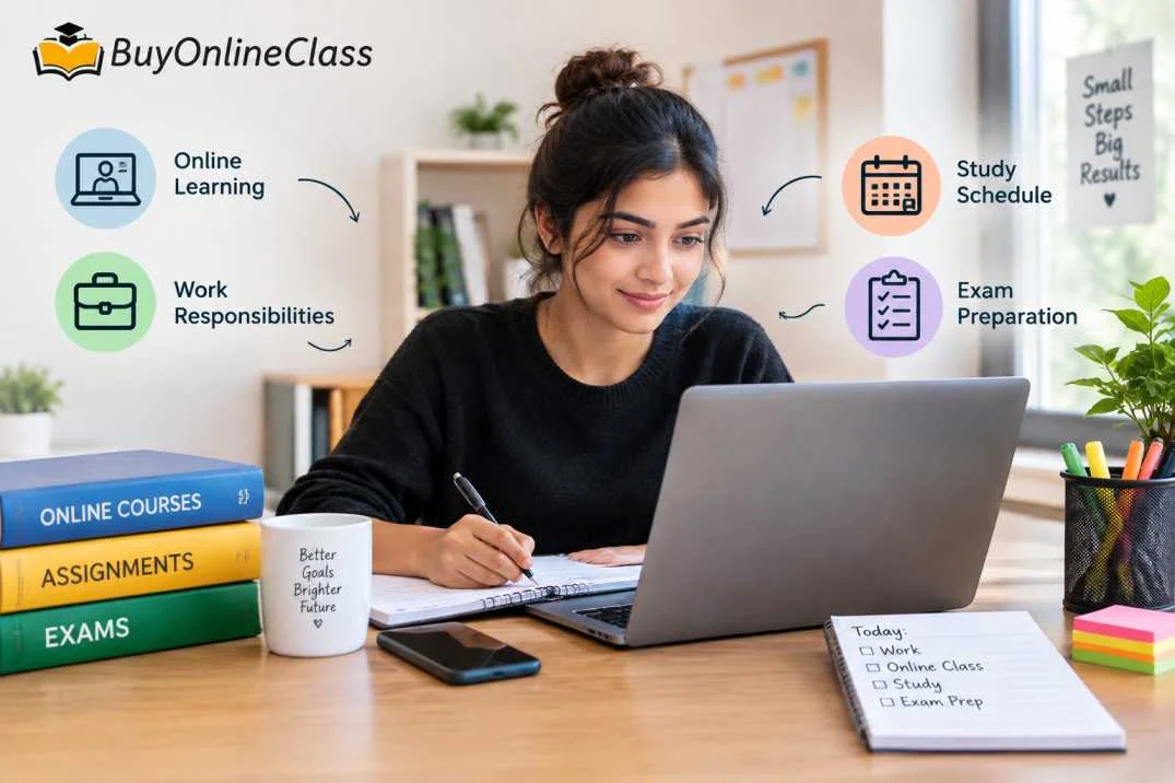 How to Stay Productive While Working and Studying Online
