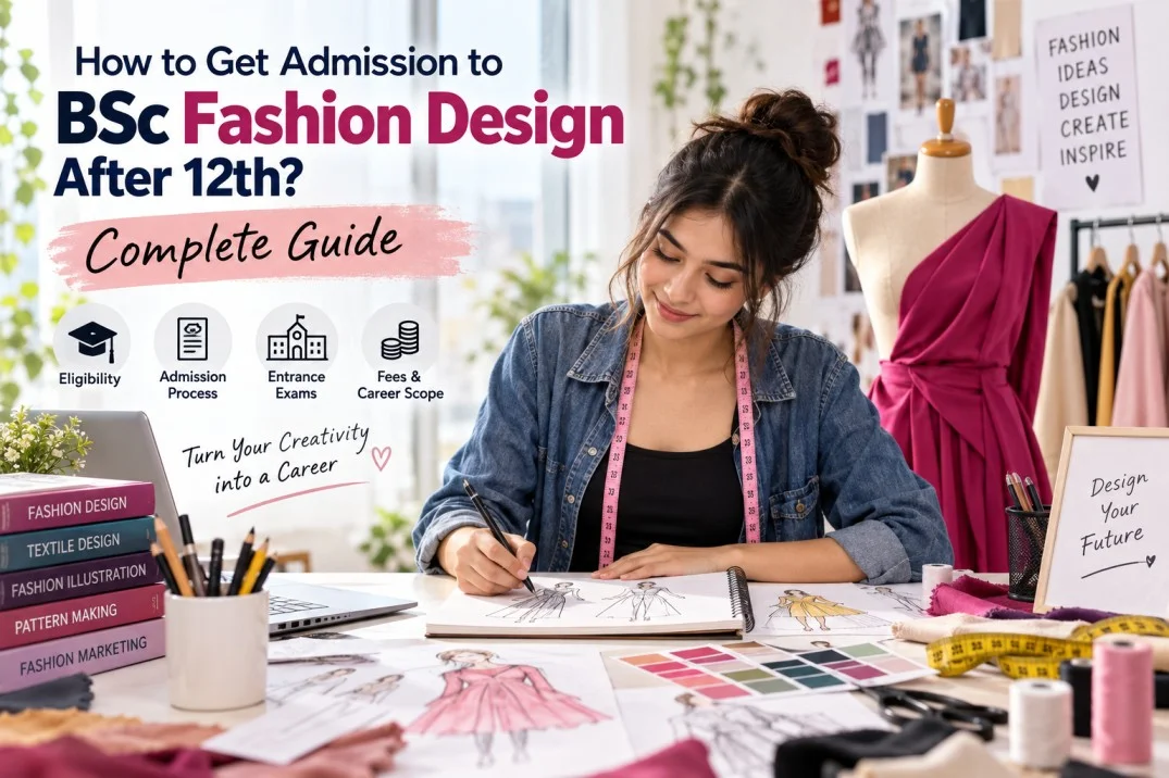 How to Get Admission to BSc Fashion Design After 12th? Complete Guide