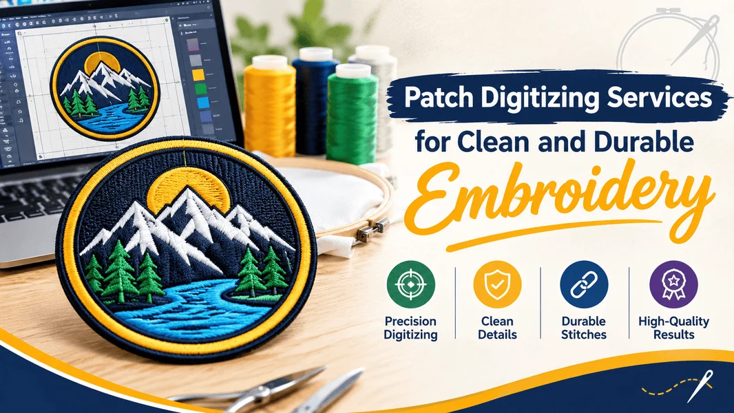 Patch Digitizing Services for Clean and Durable Embroidery