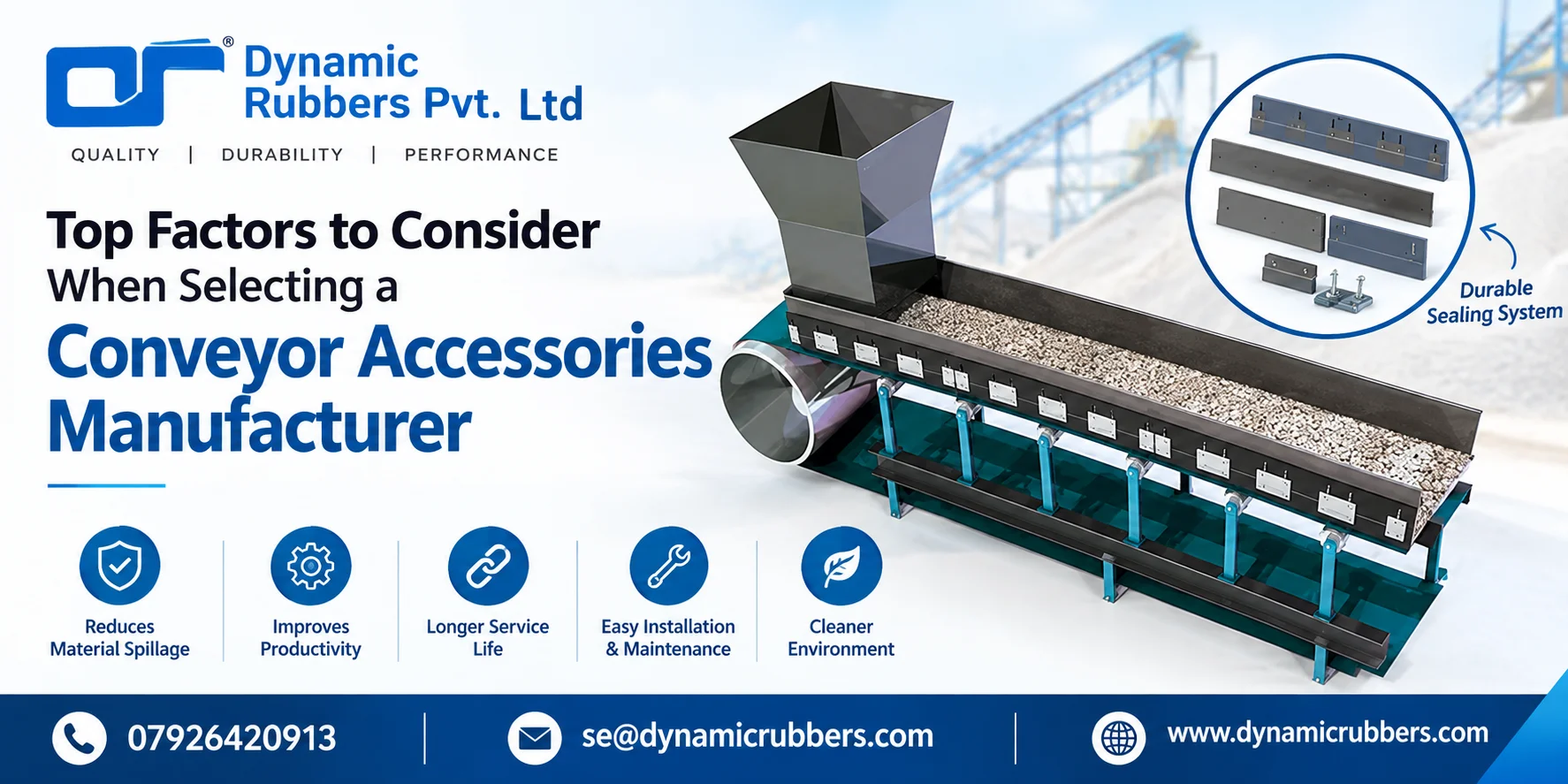 Top Factors to Consider When Selecting a Conveyor Accessories Manufacturer