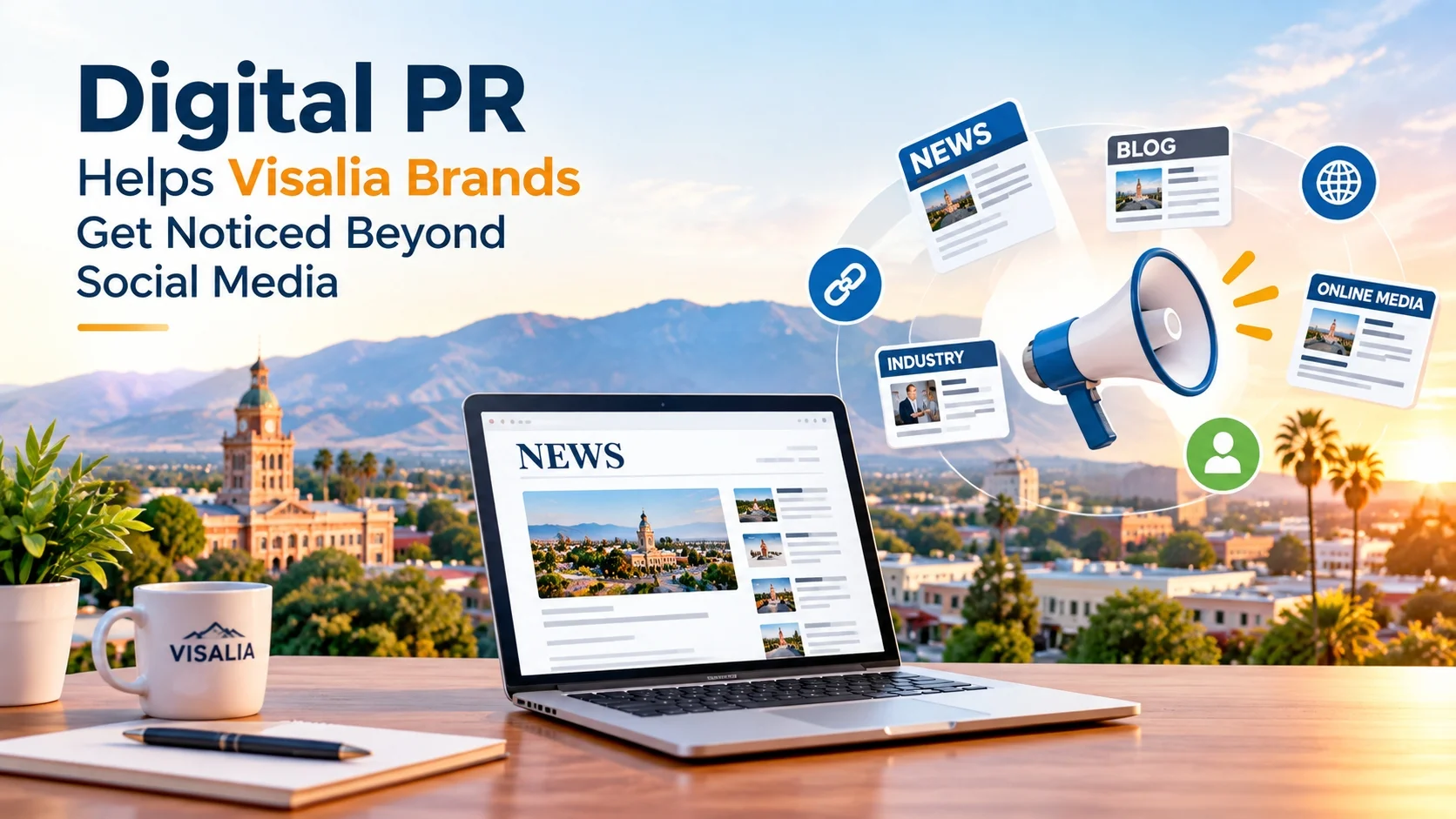 How Digital PR Can Help Visalia Brands Earn Attention Beyond Social Media