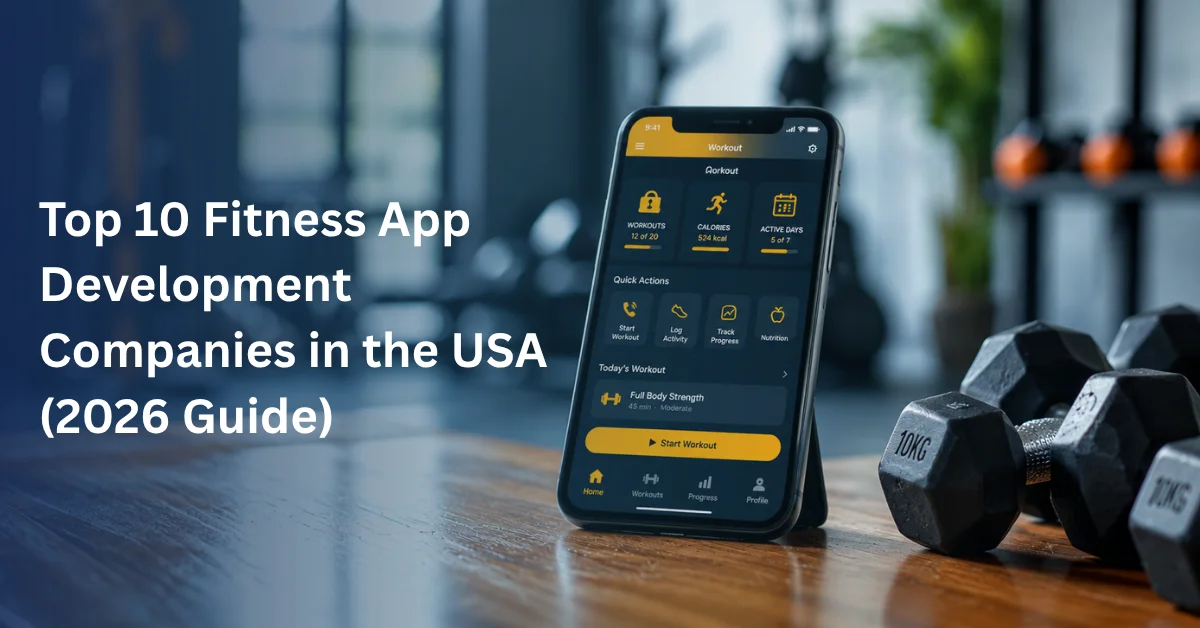 Top 10 Fitness App Development Companies in USA(2026 Guide)