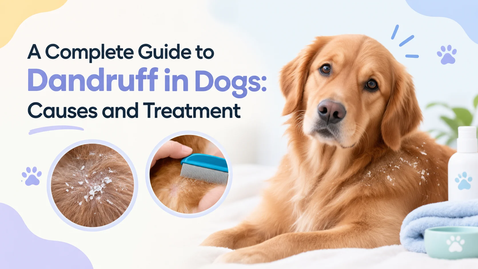 A Complete Guide to Dandruff in Dogs: Causes and Treatment