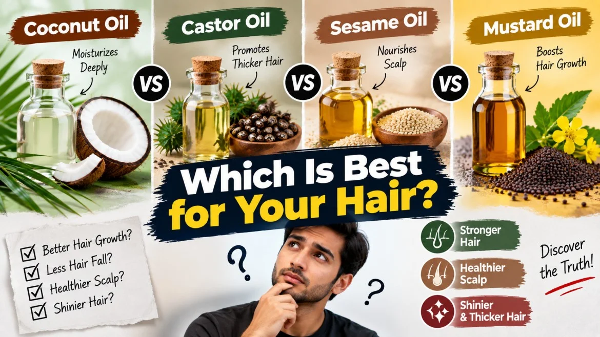 Coconut, Castor, Sesame or Mustard: Pick the Best Oil