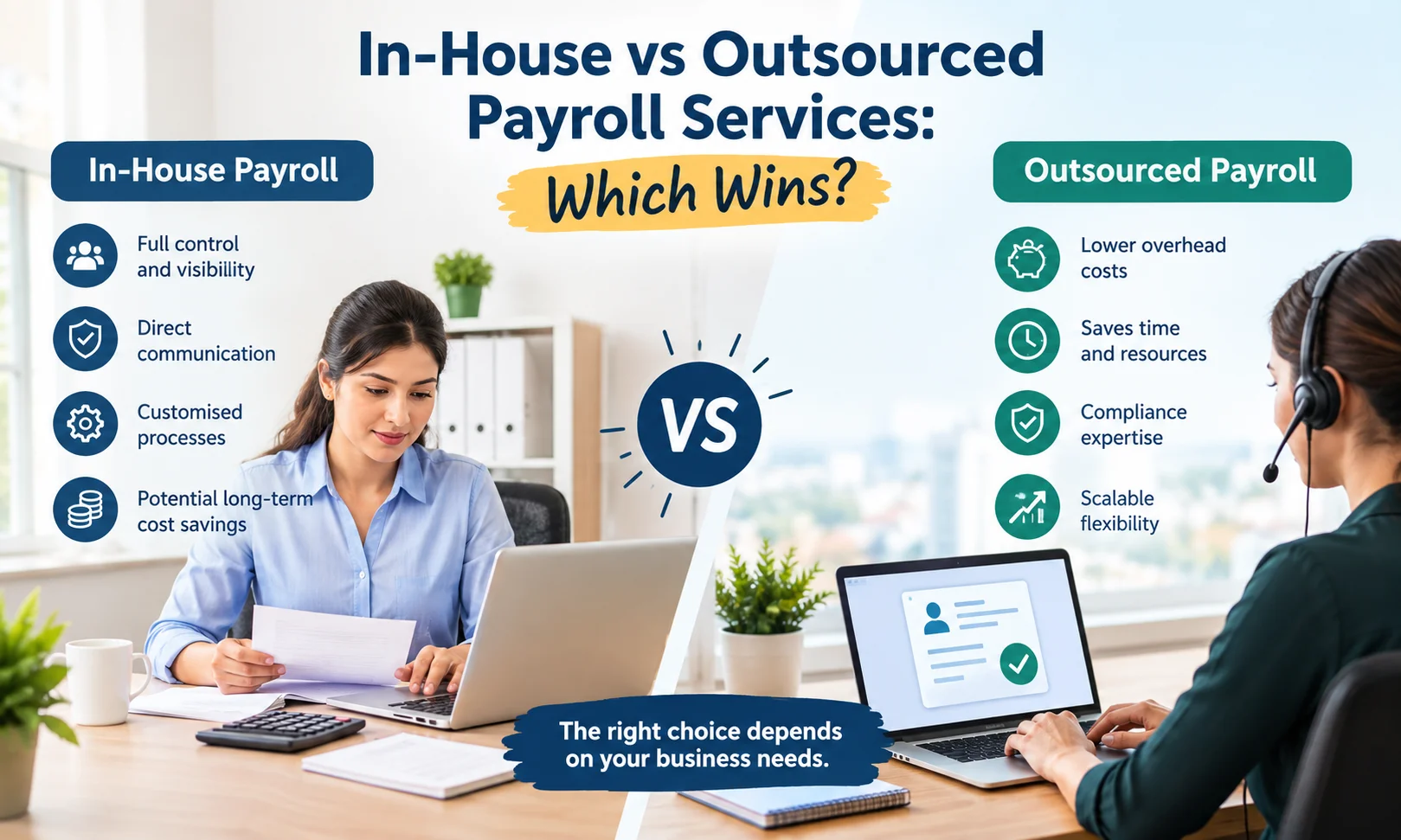 In-House vs Outsourced Payroll Services: Which Wins?