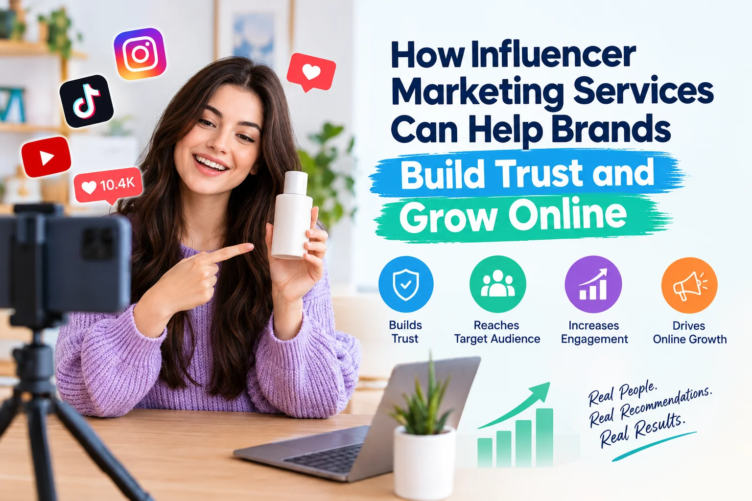 How Influencer Marketing Services Can Help Brands Build Trust and Grow Online