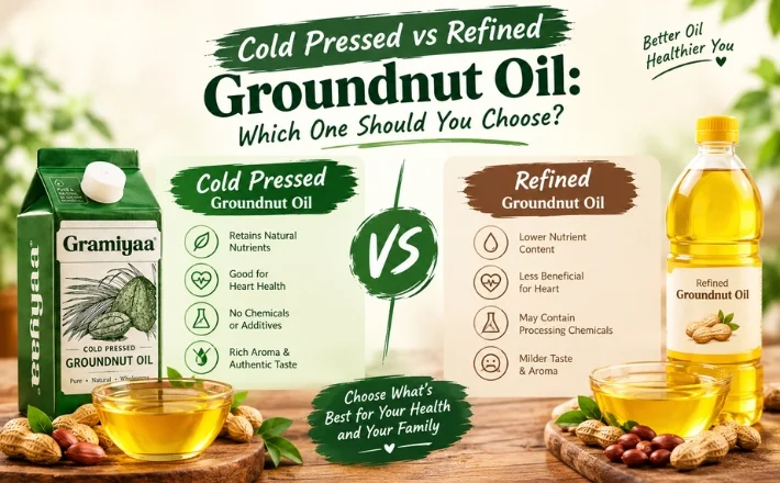 Cold Pressed vs Refined Groundnut Oil: Which One Should You Choose?