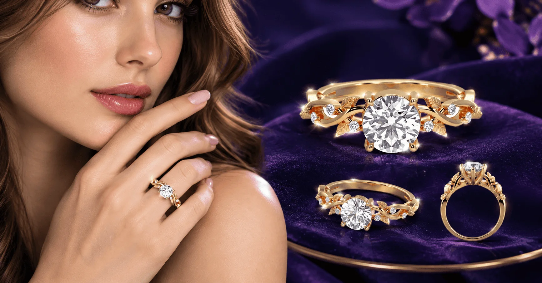 The 2 CT Engagement Ring Aesthetic That's Replacing the "Bigger Is Better" Mindset