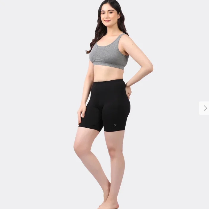 Knee length shorts for women