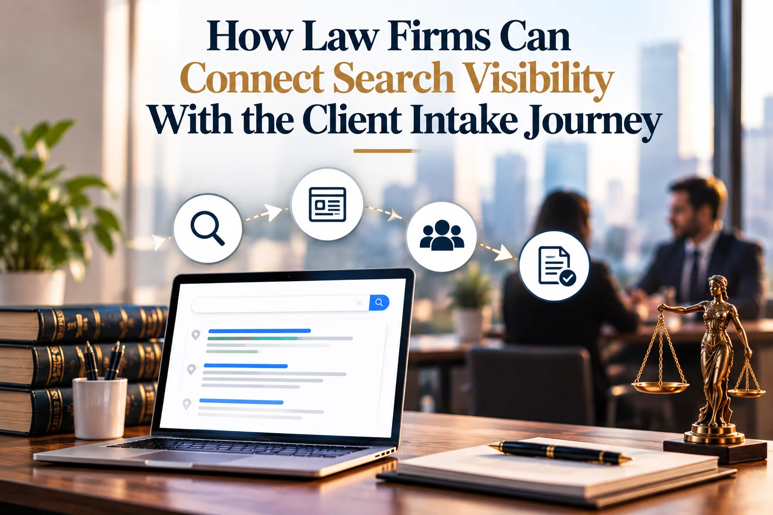 How Law Firms Can Connect Search Visibility With the Client Intake Journey